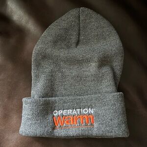 🌞3/$20 NWOT Operation Warm Knit Beanie Cap